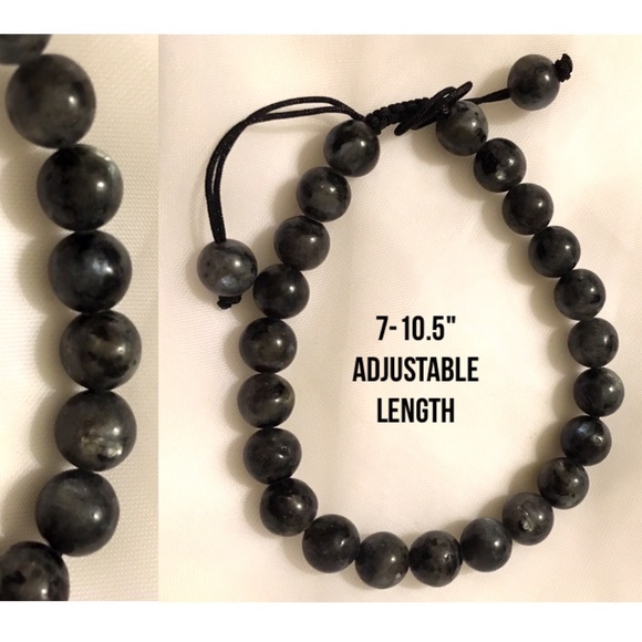 🆕 Larvikite Labradorite Natural Healing Bracelet - Picture 3 of 4